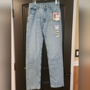 NWT Mens Wrangler Flex Regular Fit Jeans, Size 32 x 34